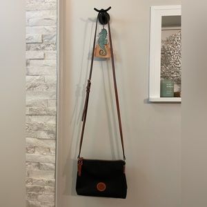 Dooney & Bourke Nylon Crossbody Pouchette Bag Black